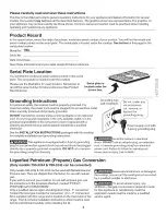 Preview for 5 page of Kenmore 3244 - Elite 30 in. Gas Cooktop Use And Care Manual