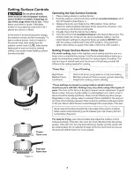 Preview for 9 page of Kenmore 3244 - Elite 30 in. Gas Cooktop Use And Care Manual