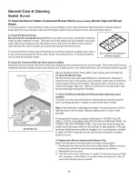 Preview for 13 page of Kenmore 3244 - Elite 30 in. Gas Cooktop Use And Care Manual