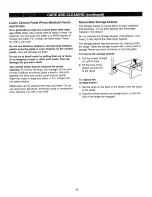 Preview for 35 page of Kenmore 362. 7262:F: Use & Care Manual