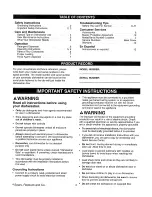 Preview for 2 page of Kenmore 363.1477 Series Use & Care Manual