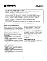 Preview for 12 page of Kenmore 363.1477 Series Use & Care Manual