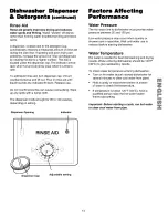 Preview for 14 page of Kenmore 587.14202 Use And Care Manual