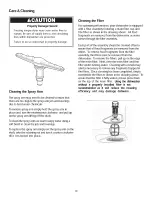 Preview for 10 page of Kenmore 587.1465 Series Use & Care Manual