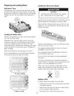 Preview for 10 page of Kenmore 587.1542 Series Use & Care Manual