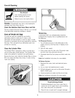 Preview for 13 page of Kenmore 587.1542 Series Use & Care Manual