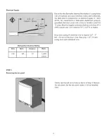 Preview for 8 page of Kenmore 630.1390 Series Installation Manual