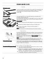 Preview for 20 page of Kenmore 665.1307 Use & Care Manual