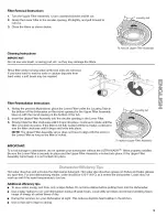 Preview for 9 page of Kenmore 665.1315 Use & Care Manual