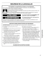 Preview for 27 page of Kenmore 665.1315 Use & Care Manual