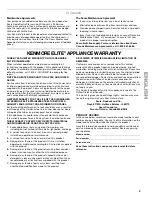 Preview for 3 page of Kenmore 665.1378 Use And Care Manual