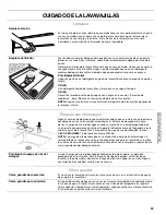 Preview for 39 page of Kenmore 665.1398 Series Use & Care Manual