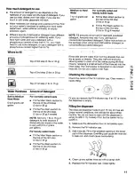 Preview for 11 page of Kenmore 665.15722 Use & Care Manual