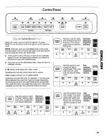 Preview for 13 page of Kenmore 665.15722 Use & Care Manual