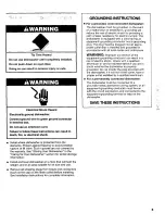 Preview for 5 page of Kenmore 665.15982 User Manual