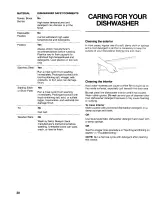 Preview for 20 page of Kenmore 665.15982 User Manual