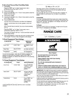 Preview for 17 page of Kenmore 665.72022 Use & Care Manual