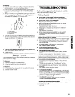 Preview for 21 page of Kenmore 665.72022 Use & Care Manual