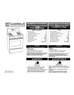 Kenmore 66575832001 Installation Instructions Manual preview