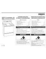 Kenmore 66592143300 Installation Instructions Manual preview