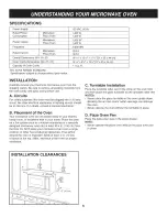 Preview for 6 page of Kenmore 66993 - Pizza Maker & Microwave Combo Use And Care Manual