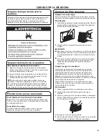 Preview for 21 page of Kenmore 67102 Use & Care Manual