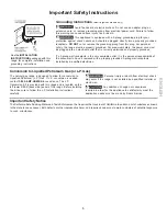 Preview for 5 page of Kenmore 7116x Use & Care Manual