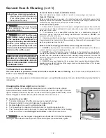 Preview for 12 page of Kenmore 7116x Use & Care Manual