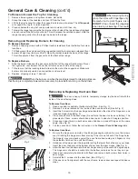 Preview for 13 page of Kenmore 7116x Use & Care Manual