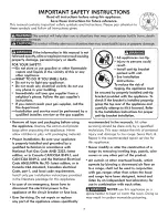 Preview for 3 page of Kenmore 790.3106 Series Use And Care Manual