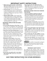 Preview for 5 page of Kenmore 790.3106 Series Use And Care Manual