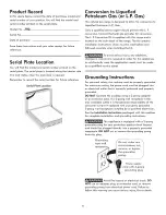 Preview for 6 page of Kenmore 790.3106 Series Use And Care Manual