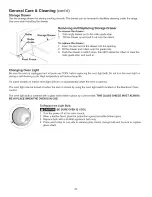 Preview for 24 page of Kenmore 790.3693 Series Use & Care Manual