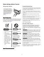 Preview for 9 page of Kenmore 790.4250 Series Use & Care Manual