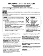 Preview for 3 page of Kenmore 790.45712 Use & Care Manual