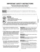 Preview for 3 page of Kenmore 790.4635 Series Use & Care Manual