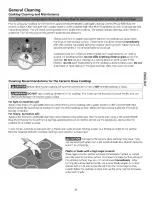 Preview for 21 page of Kenmore 790.4635 Series Use & Care Manual