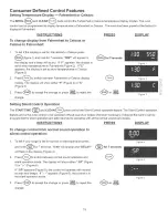 Preview for 19 page of Kenmore 790. 4637 Series Use & Care Manual