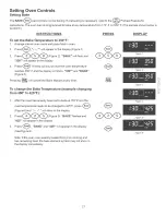 Preview for 21 page of Kenmore 790. 4637 Series Use & Care Manual