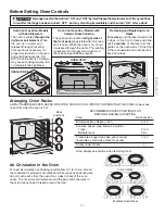 Preview for 11 page of Kenmore 790.4658 Series Use And Care Manual