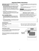 Preview for 5 page of Kenmore 790.46822 Use & Care Manual