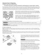 Preview for 35 page of Kenmore 790.4715 Use & Care Manual