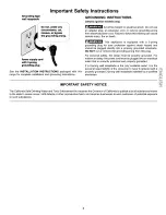 Preview for 5 page of Kenmore 790.7101 Series Use & Care Manual