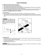 Preview for 12 page of Kenmore 790.7101 Series Use & Care Manual