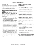 Preview for 5 page of Kenmore 790.7270 Use & Care Manual