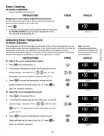 Preview for 25 page of Kenmore 790.75922 Use & Care Manual