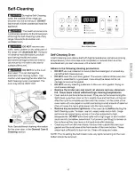 Preview for 17 page of Kenmore 790.7865 Use & Care Manual