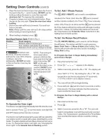 Preview for 13 page of Kenmore 790.7883 Series Use & Care Manual