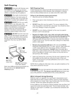 Preview for 20 page of Kenmore 790.79623 Use And Care Manual