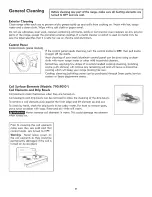 Preview for 21 page of Kenmore 790.9010 Series Use & Care Manual